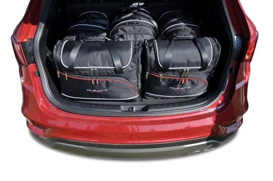 KJUST Sada 5ks cestovných tašiek AERO pre HYUNDAI SANTA FE SUV 2012-2018