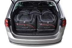 KJUST Sada 5ks cestovných tašiek SPORT pre VW GOLF VARIANT ALLTRACK 2015+