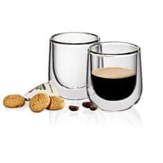 Kela Poháre na espresso FONTANA súprava 2 ks 60 ml KL-12403