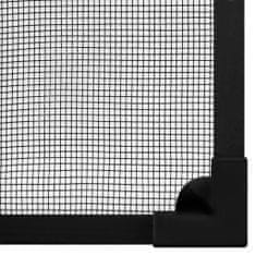 Vidaxl Magnetická okenná sieťka proti hmyzu antracitová 120x140 cm sklolaminát