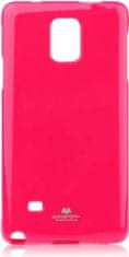 FORCELL Obal / kryt pre Samsung Galaxy NOTE 4 ružový - JELLY