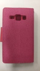 MobilMajak MG Puzdro / obal pre Samsung Galaxy J1 ružové - kniha Fancy Diary