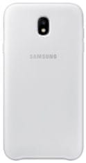 SAMSUNG Obal / kryt pre Samsung Galaxy J7 2017 biely - Originálny dvojvrstvový kryt Samsung EF-PJ730CW