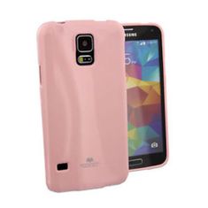 FORCELL Obal / kryt pre Samsung Galaxy S5 ružový - JELLY