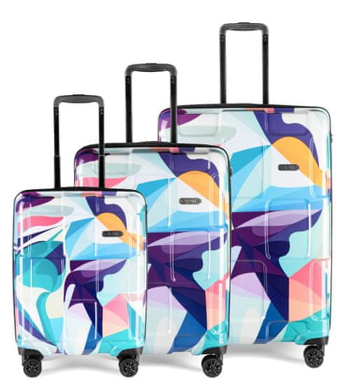 EPIC Sada kufrov Crate Ex Miami Abstract 3-set