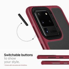 Spigen Ciel Color Brick Galaxy S20 Ultra Burgundsko