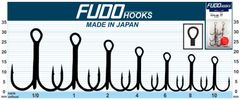 Fudo Trojháčiky Treble Hooks 1/0 - 4ks