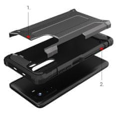 IZMAEL Puzdro Hybrid Armor pre Xiaomi Poco F3/Redmi K40 Pro+/Redmi K40 Pro/Redmi K40 - Čierna KP9534