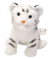 Plyšový tiger biely 30 cm