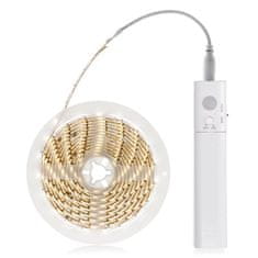 Solight Solight LED svetelný pás so svetelným a pohybovým senzorom, 1m, 4x AAA WM56