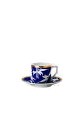 Rosenthal ROSENTHAL HERITAGE Turandot BLUE Espresso šálka s tanierikom