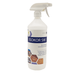 Isokor SW - Impregnácia dreva s lazúrou, omietky, fasády, kameňa, betónu - 5000ml