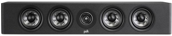 elegantný centrálny reproduktor polk audio reserve R350SYSC skvelý zvuk výkon turbínová membrána polk x port pre extra basy poniklované terminály eliminovaná rezonancia