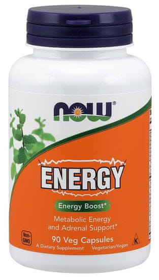 NOW Foods ENERGY Boost, metabolizmus a nadobličky, 90 rastlinných kapsúl