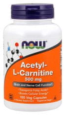 NOW Foods Acetyl-L-Carnitine 500mg, 100 kapsúl