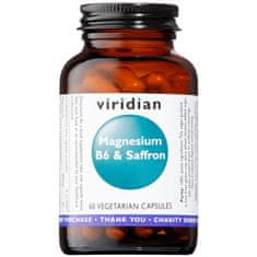 Viridian Magnesium B6 Saffron 60 cps