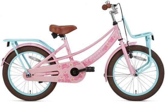 Supersuper Detský bicykel Lola pre dievčatá, 18"