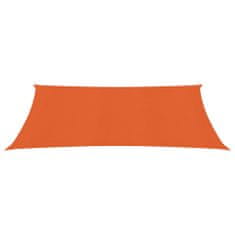 Vidaxl Tieniaca plachta 160 g/m2 oranžová 2,5x3,5 m HDPE