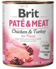 Brit Paté & Meat Puppy 6x800g