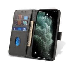 IZMAEL Magnetické Puzdro Elegant pre Samsung Galaxy A02s - Čierna KP10851