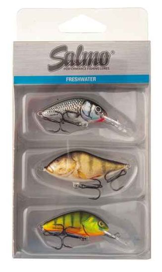 Salmo Rybárske wobblery Perch Pack 3 Piece Multipack