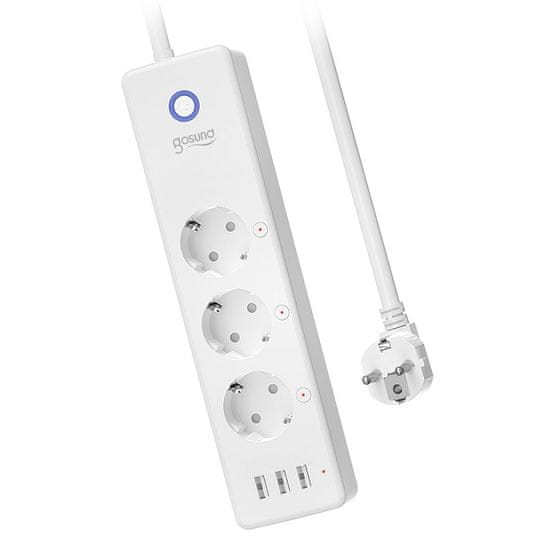 Gosund Smart Power Strip predlžovačka, biela