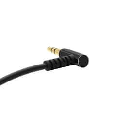 DUDAO L11 audio kábel 3.5mm mini jack 1m, čierny