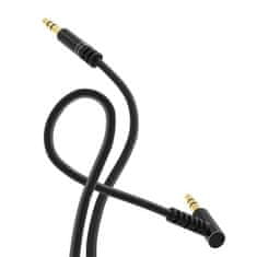 DUDAO L11 audio kábel 3.5mm mini jack 1m, čierny