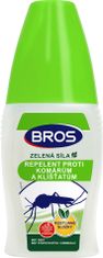 BROS Repelent ZELENÁ SILA proti komárom a kliešťom 50ml