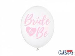 Balóniky latexové s ružovým nápisom Bride to be - Rozlúčka so slobodou - 30cm - 6 ks