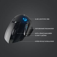 Logitech G502 Lightspeed, čierna (910-005567)