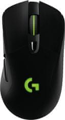 Logitech G703 Lightspeed Hero, čierna (910-005640)