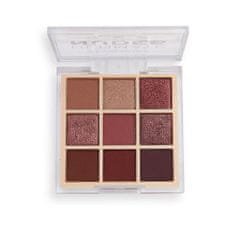 Makeup Revolution Paletka očiach tieňov Ultimate Nudes Dark 8,1 g