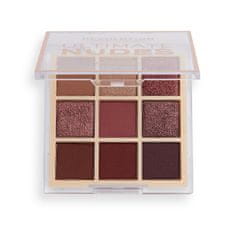 Makeup Revolution Paletka očiach tieňov Ultimate Nudes Dark 8,1 g