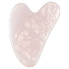 Masážny valček a doštička Guasha ruženín (Rose Quartz Jade Roller & Gua Sha Set)