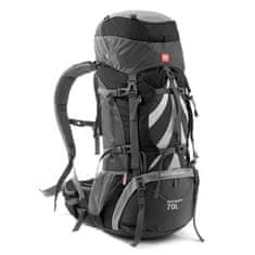 Naturehike Expediční batoh 70+5l - sivý