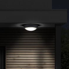 Solight Solight LED vonkajšie osvetlenie Siena, šedé, 13W, 910lm, 4000K, IP54, 17cm WO746