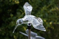 Greatstore Solárne záhradné LED svetlo Garth kolibrík