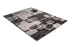 Chemex Moderný koberec K859A DARK GRAY CHEAP PP CRM 1.40x2.00