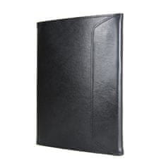 VegaLM Kožený pracovný zápisník A5 v čiernej farbe