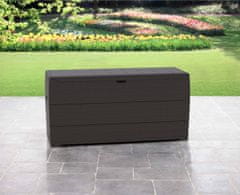 DURAMAX Durabox 270 l Plastový záhradný úložný box 117 x 45 x 56 cm - hnedý