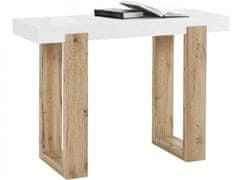 Danish Style Odkladací stolík Solide, 110 cm, biela