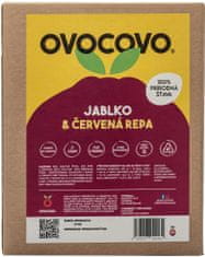 Jablko-červená repa 100% prírodná ovocná šťava BAG in Box 3l