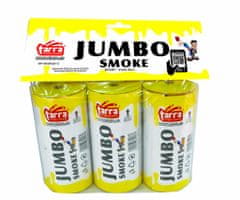 TARRA pyrotechnik DYMOVNICA - JUMBO SMOKE - ŽLTÁ - 3ks s trhacou poistkou