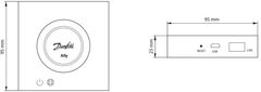 DANFOSS Ally Gateway, ZigBee, (DF00068)