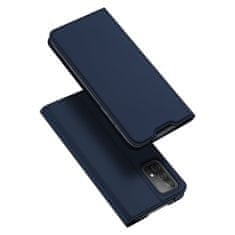 Dux Ducis Skin Pro knižkové kožené puzdro na Samsung Galaxy A52 5G/4G, modré
