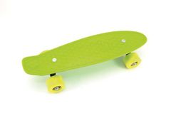 shumee Skateboard - pennyboard 43cm, nosnost 60kg plastové osy, zelená, žlutá kola