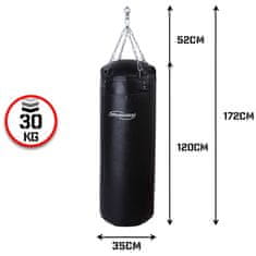 Greatstore Physionics Boxovacie vrece 30 kg, 120 x 35 cm