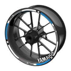 SEFIS sada farebných prúžkov EASY na kolesa Yamaha modrá