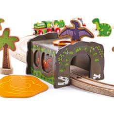 Bigjigs Rail Dinosaurie tunel T-Rex